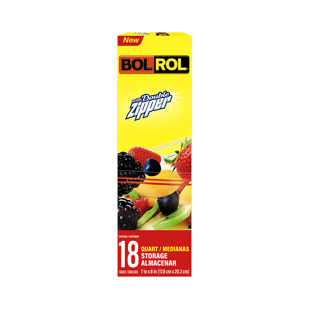 bolrol value ZIPPER QUART 18 BAGS 2